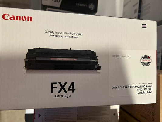 Canon FX-4 Black Toner Cartridge – Genuine OEM H116401