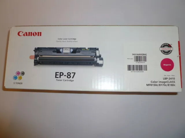 Canon EP-87M Magenta Toner Cartridge 7431A005AA