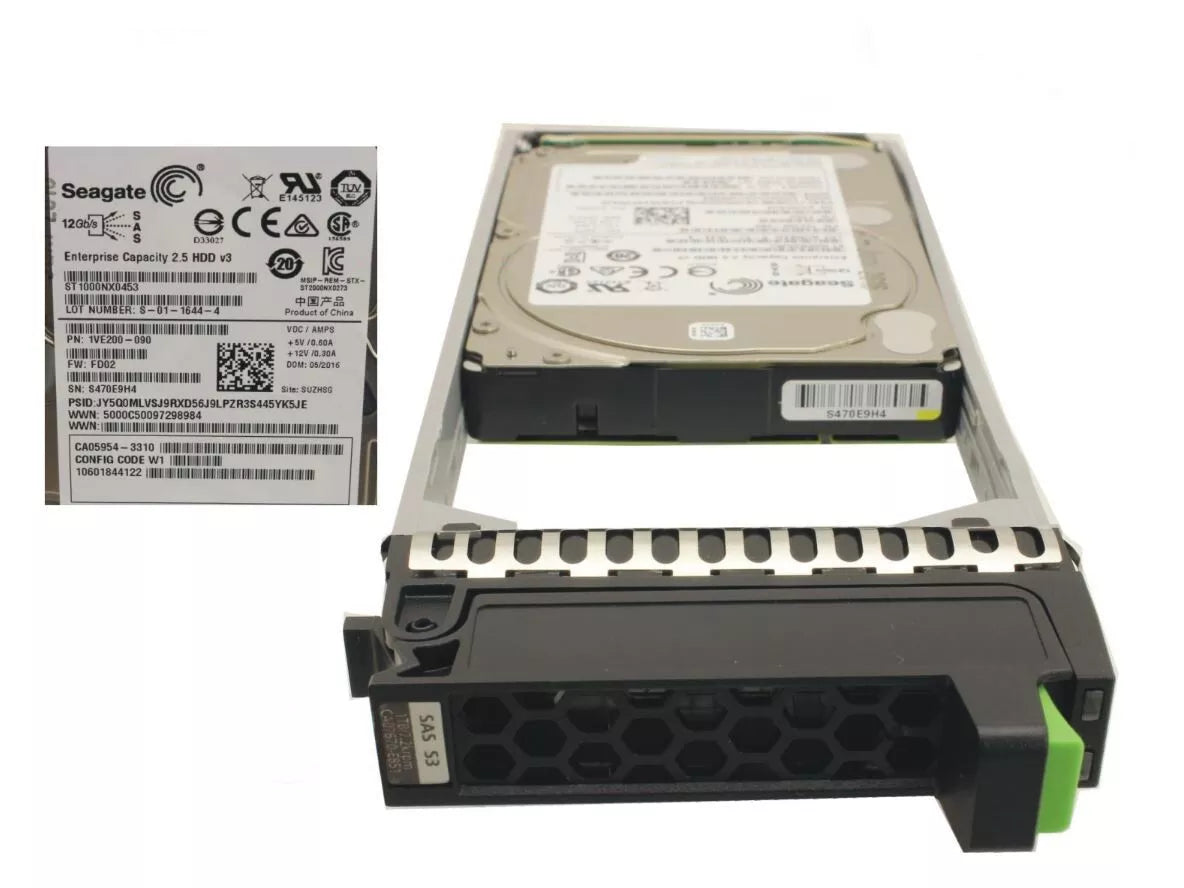 Fujitsu Eternus DX S3 1TB 12Gbps SAS 7.2K Hot-Plug HDD  CA07670-E851
