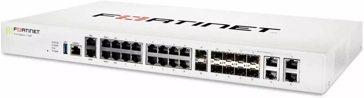 Fortinet FG-100F High-Performance Next-Gen Firewall for Enterprise Security