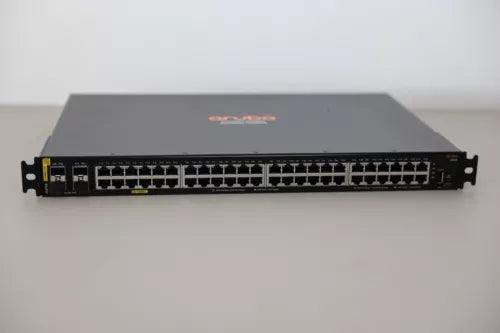 HPE Aruba Networking CX 6100 48G Class4 PoE 4SFP+ 370W Switch (JL675A) – High-Performance PoE+ Switch with 10GbE Uplinks