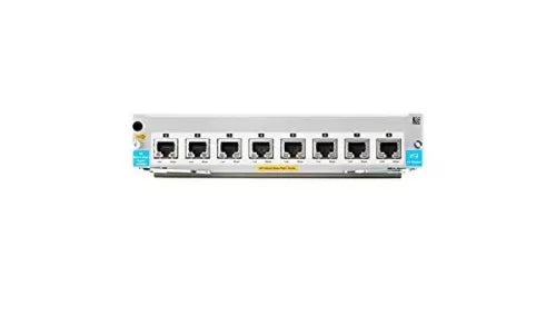 HPE Aruba Networking 8-Port 1/2.5/5/10GBASE-T PoE+ MACsec v3 zl2 Module (J9995A) – High-Speed & Secure Multi-Gig PoE+ Expansion