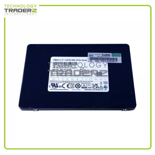 Samsung PM9A3  NVMe MZQL23T8HCLS-00A07 SSD - High-Endurance 2.5” Storage