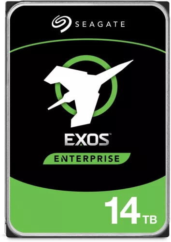 Seagate Exos X16 14TB Enterprise Hard Drive | ST14000NM001G | 7200 RPM | 256MB Cache | SATA 6.0Gb/s | 512E