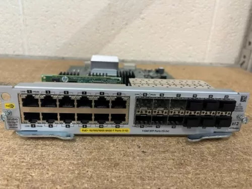 HPE Aruba Networking 12-Port PoE+ 1GbE SFP v3 zl2 Module (J9989A) – High-Performance Fiber Expansion