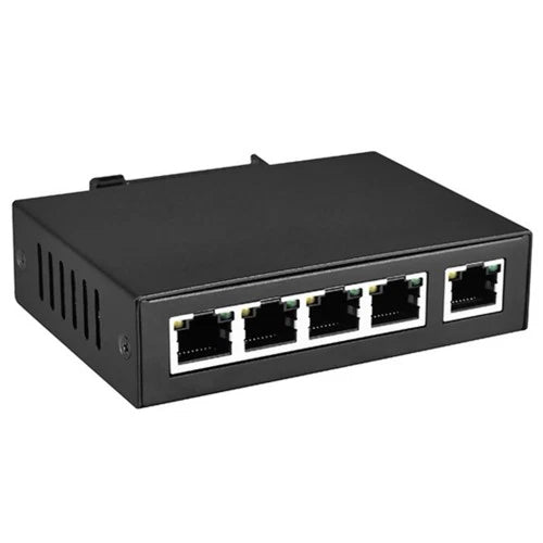 Switch Accessories / 100Mbps 5 Port Metal POE Extender Network Switch Repeater Accessories Part POE-SW-5P-100M-MT-01