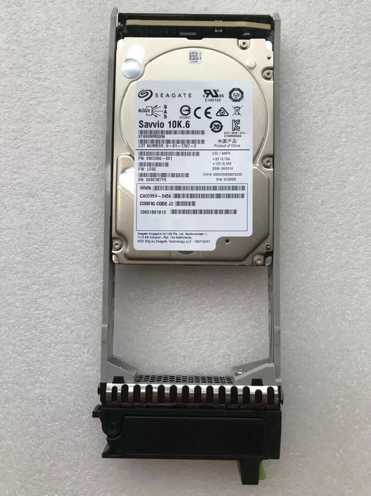 Fujitsu CA07670-E713 600GB 2.5" SFF 10K 6Gb SAS HDD for Eternus DX S3 (Model: 10601861813)