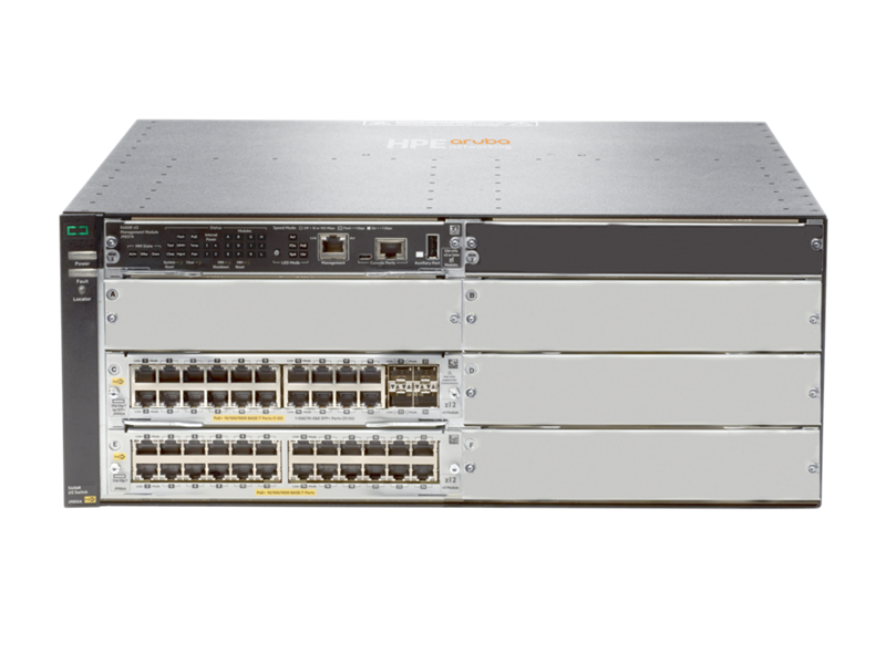 HPE Aruba Networking 5406R 44GT PoE+ & 4-Port SFP+ v3 zl2 Switch (JL003A) – Scalable & Secure Modular Switching