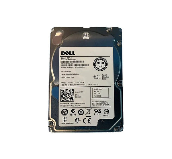 Seagate 9TH066 - 150 Savvio 10K.5 Series 900GB 10000RPM SAS 6Gb/S 64MB Cache (CE) 2.5 - Inch Hard Drive Seagate Part Number: 9TH066 - 150 - G5 Network GroupServer Hard Drives