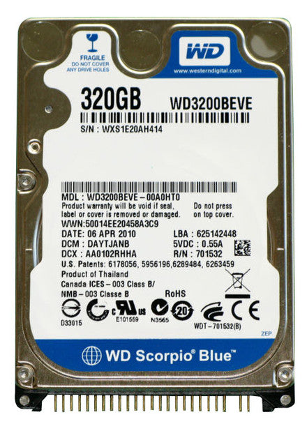 WD3200BEVE