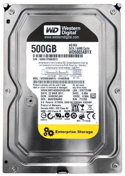 WD5003ABYX-01WERA0